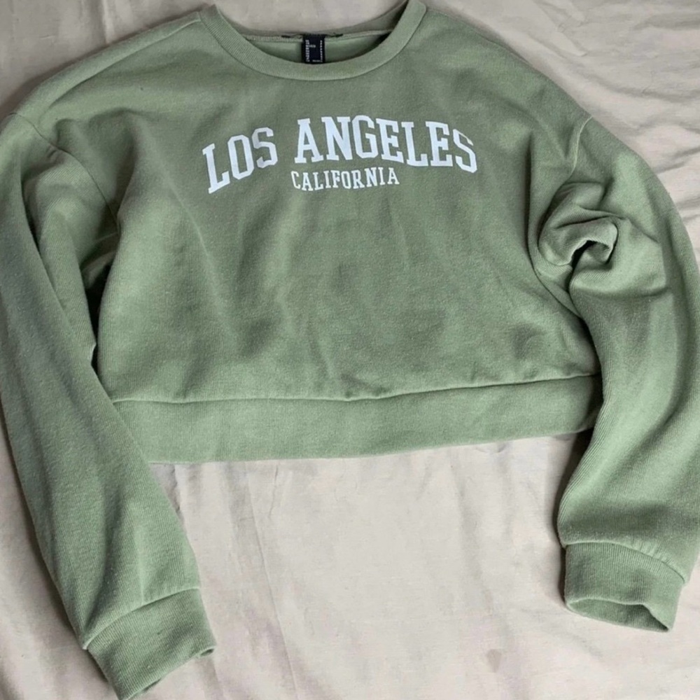Green Los Angeles California Women's Sweatshirt